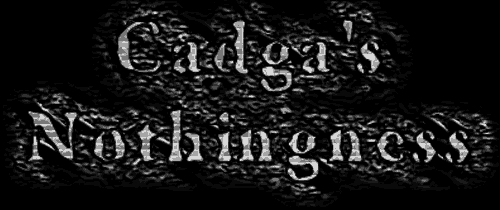 Cadga's Nothingness logo loading